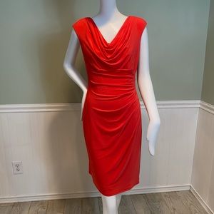 Ralph Lauren Sleeveless Matte Jersey Midi Dress